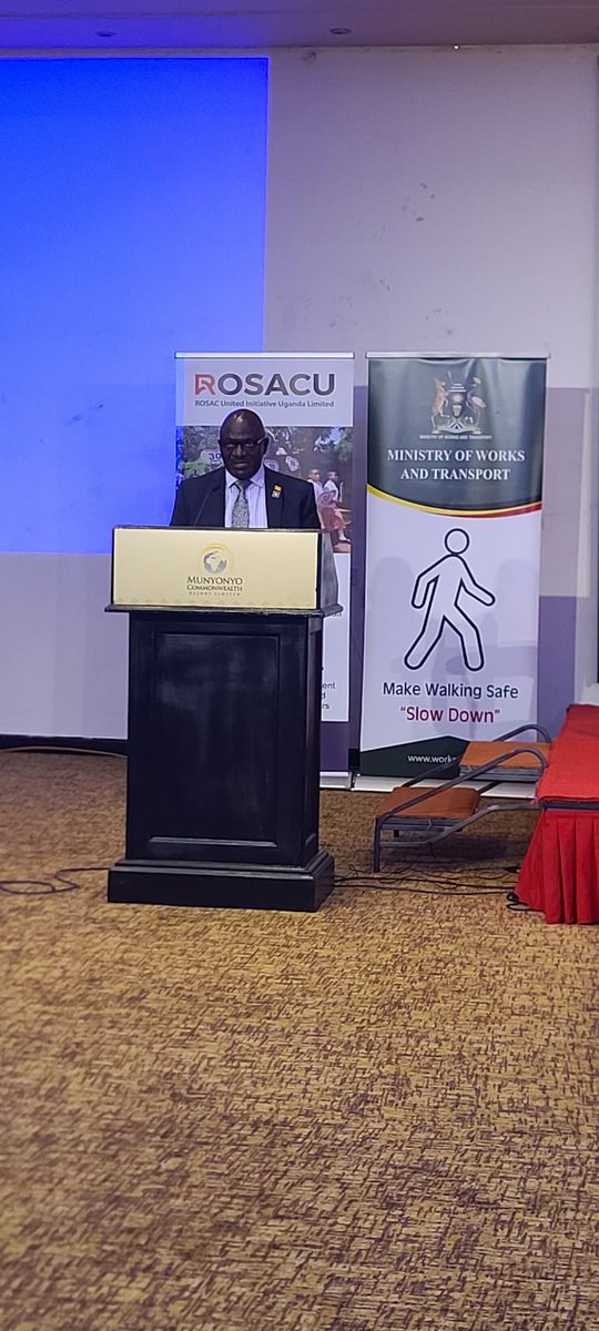The Minsiter @Mowt Gen Katumba Wamala in his words while at the Uganda Road Safety Conference stated that
while the number of vehicles continues to grow, road safety remains a major concern. Many road signs exist, but are ignored—like speed limits and traffic calming measures.