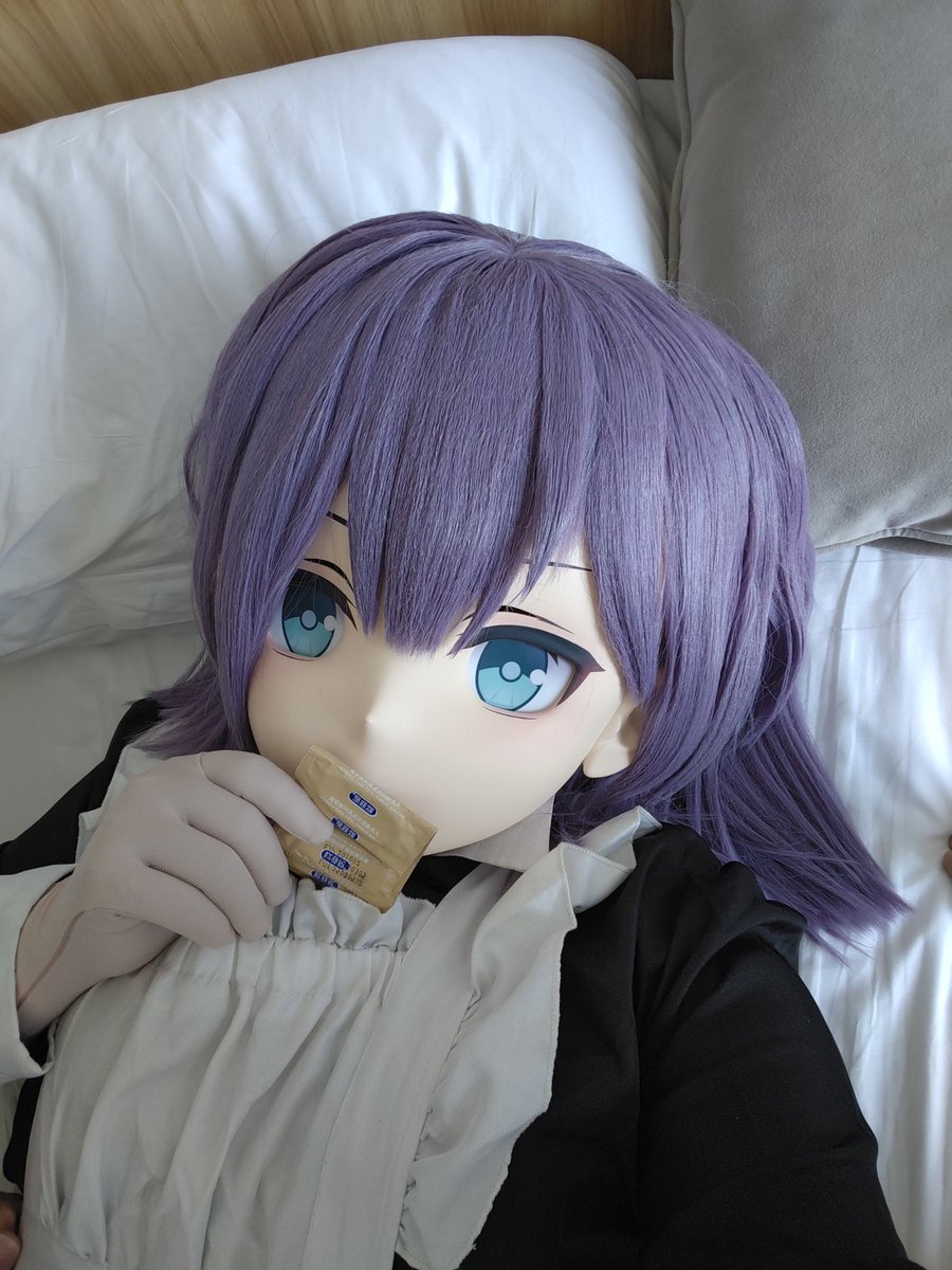 老师，这个是什么啊
护理枪械的工具吗
#ブルアカ #BlueArchive #空井サキ #kigurumi #着ぐるみ