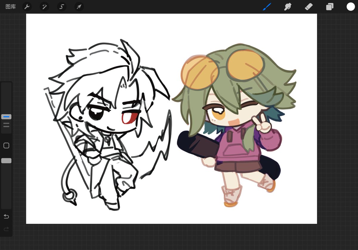 L1wok's tweet image. ✍🏻drawing