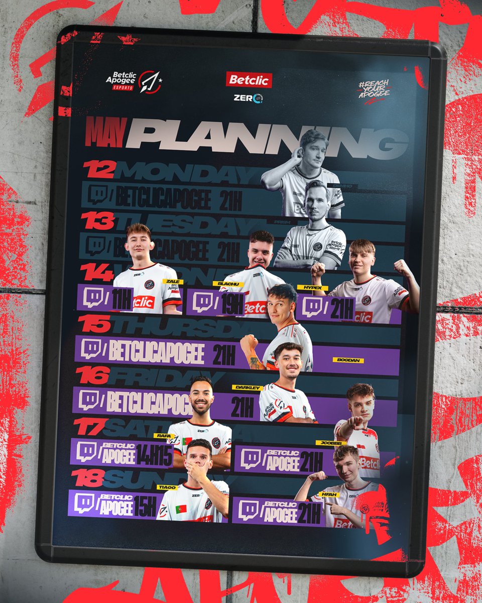 Pora na drugi tydzień streamów 😄

Dzisiaj kolejno <a href="/zalewskyy/">Zalewskyy</a> <a href="/BlachuFIFA/">Blachu_</a> i <a href="/hypexxcs/">hypex</a> 

Zaczynamy o 14 🫡