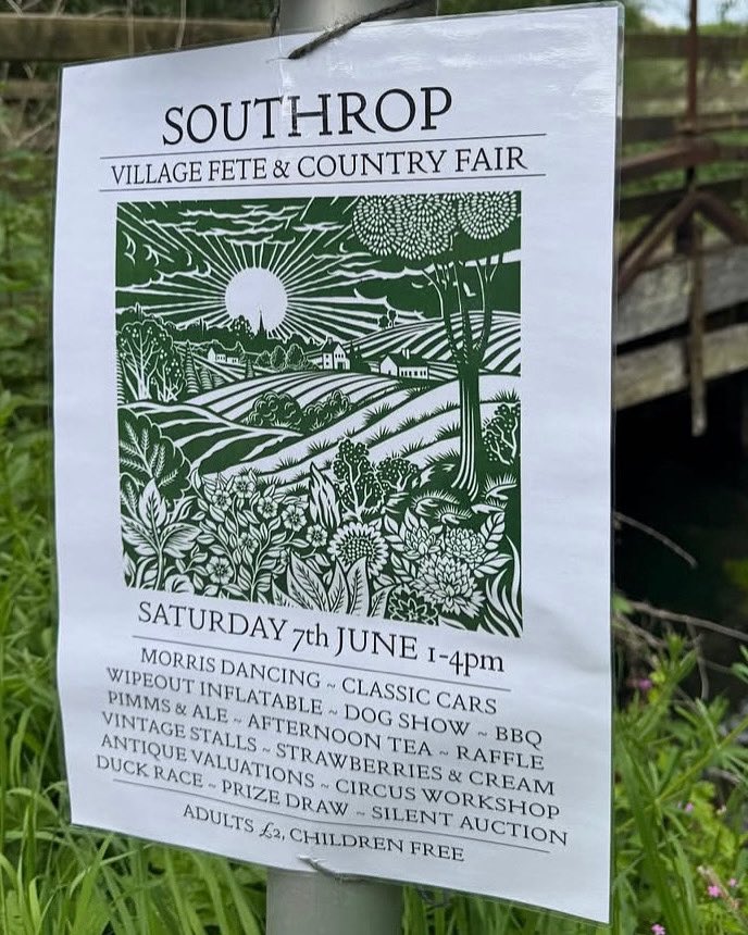 Stay at Culls Cottage on the 6th June weekend and you could attend the annual village fete. Cotswold rural life at its very best.#VillageFete
#SouthropFete
#GloucestershireFete
#VillageCelebration