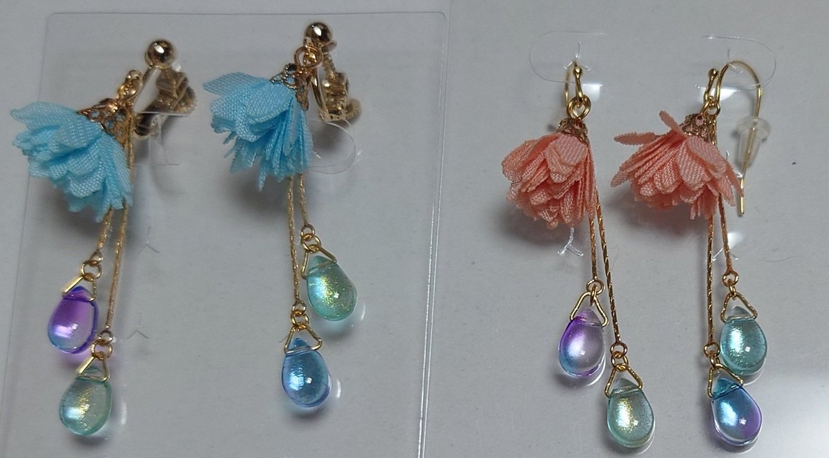 Kanon02Y's tweet photo. そして本日はミュのナミダドロップイメージを作っておりました。
豊前のは友人にお渡しする予定〜💧 https://t.co/CHsRTvs9s3