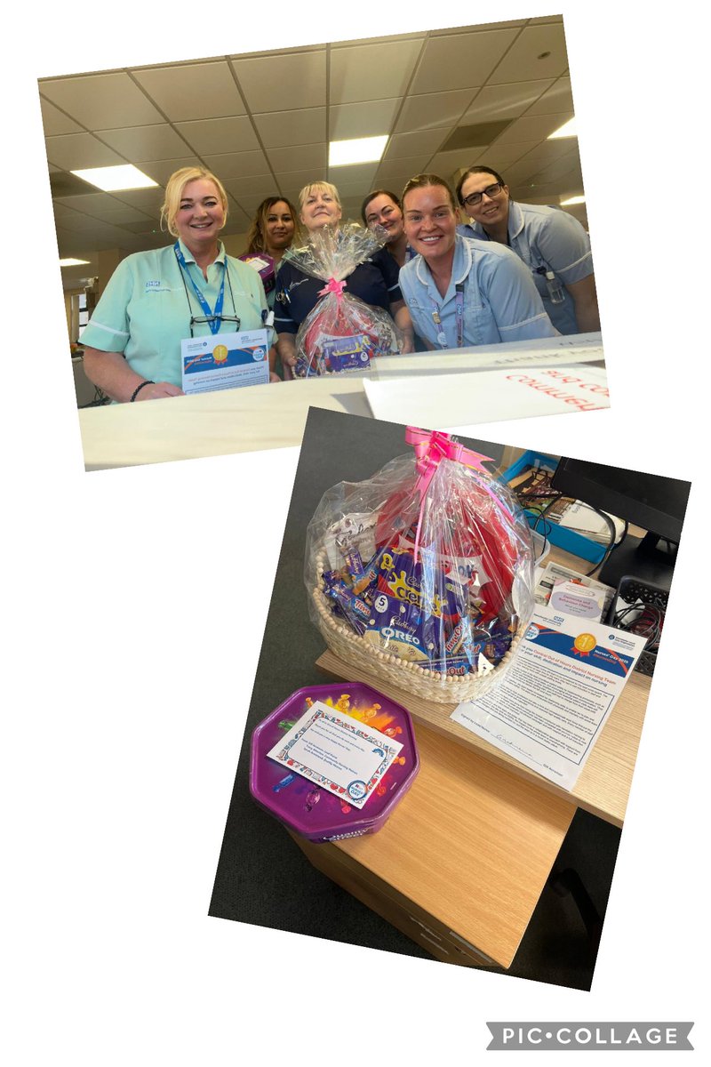 And finally well done to our Central Out of Hours Nursing team. 
They won joint first prize for the Team Lead Nurse Award. 
Very well deserved. I know your Nursing Matron is very proud 💙
Congratulations!
Here’s the team with their prize 🏆