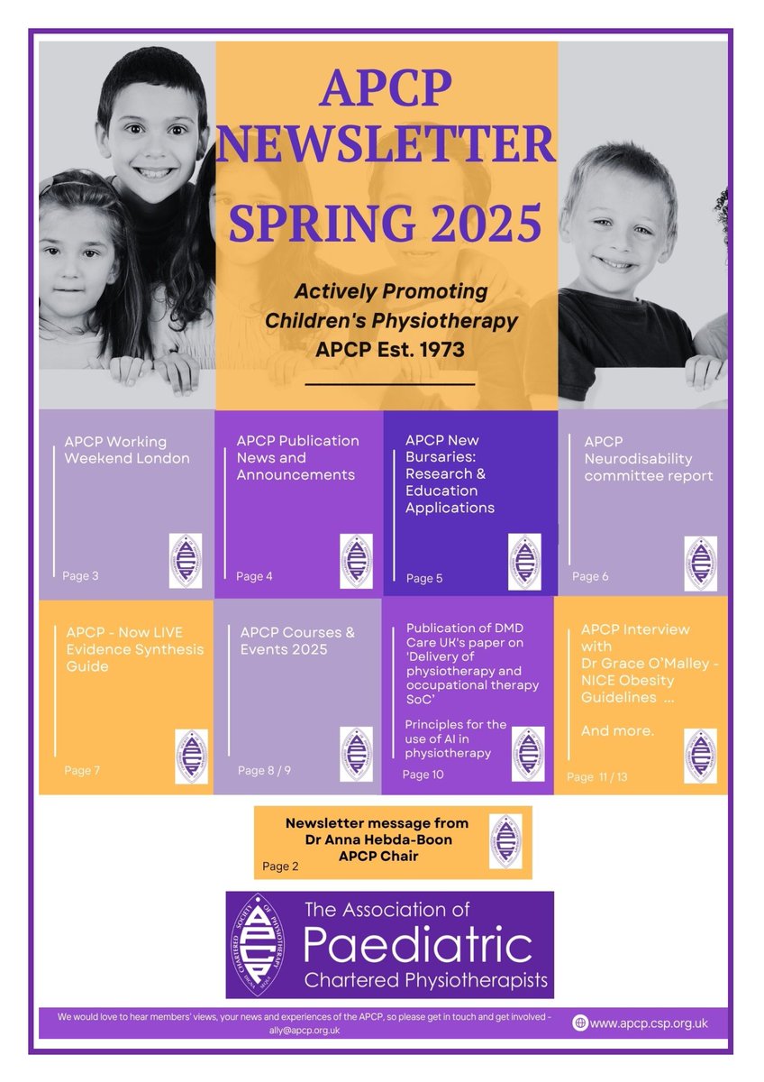 APCP - SPRING NEWSLETTER 2025 - *|apcp.csp.org.uk/content/your-a…|*