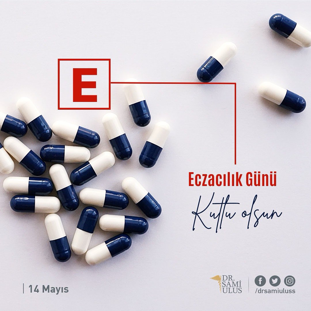 Ülkemiz sağlığına hizmet eden tüm eczacılarımızın 14 Mayıs #EczacılıkGünü kutlu olsun.