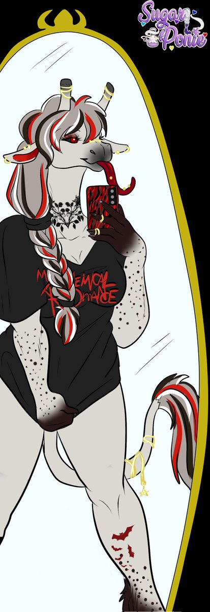 Ingrid (@sugarponie) on Twitter photo Lil giraffe selfie for <a href="/StarTrinRose/">StarTrinRose</a>
Original by me
Redline by shadowinkart
#furry #furryart #giraffe #anthro Lil giraffe selfie for <a href="/StarTrinRose/">StarTrinRose</a>
Original by me
Redline by shadowinkart
#furry #furryart #giraffe #anthro