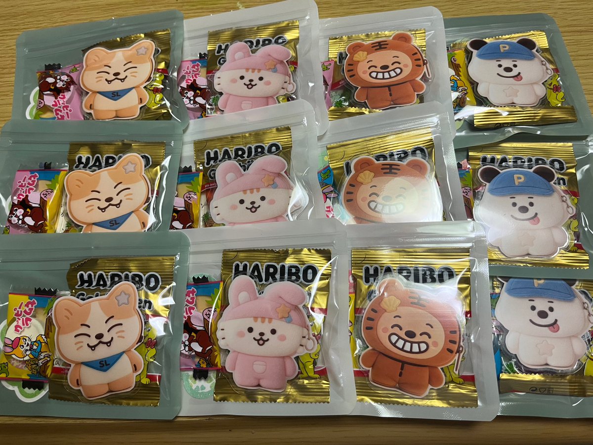 ほんの少しソンムルを作りました
大阪夜の部参戦です
貰ってください🙇‍♀️