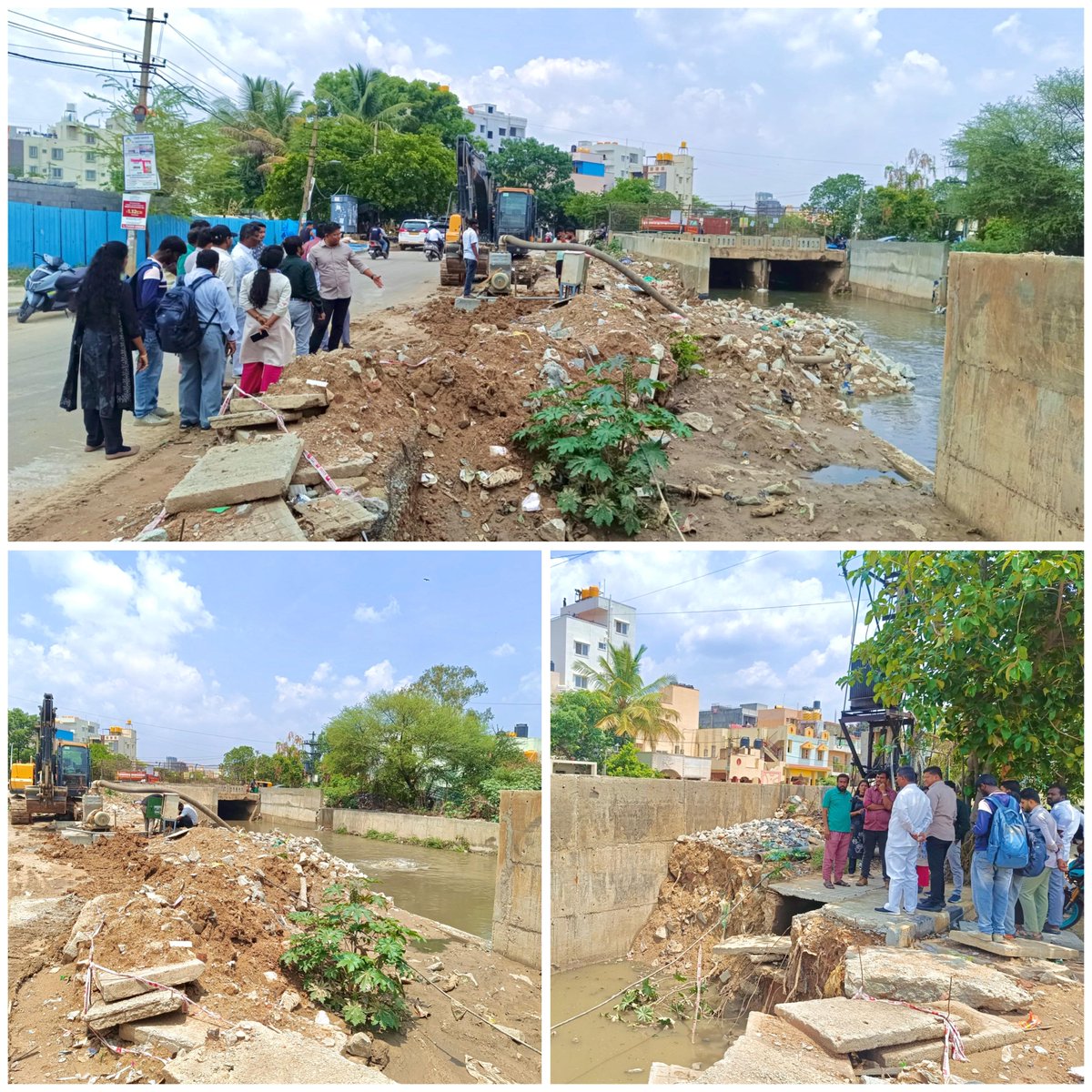 KJGeorgeOffice's tweet image. #FlashUpdate:

As per the directions of Hon&apos;ble Energy Minister and #SarvagnaNagar MLA Shri @thekjgeorge Ji, officials from the MLA office, concerned departments, local leaders, and residents conducted inspections across rain-affected areas of the constituency.

The Hon’ble MLA…