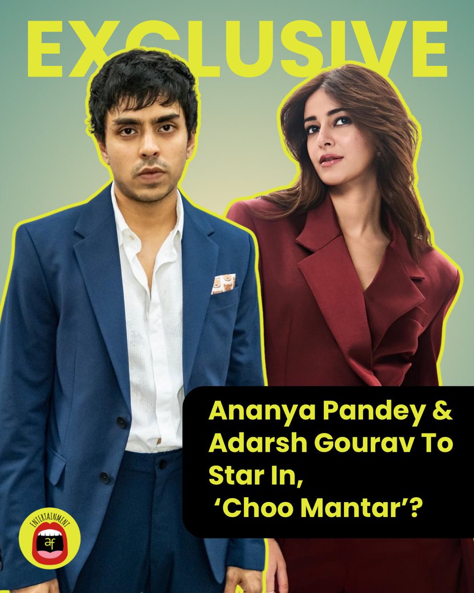 You heard it here first ✨

#AnanyaPandey #AdarshGourav #Bollywood #EntertainmentAFIndia