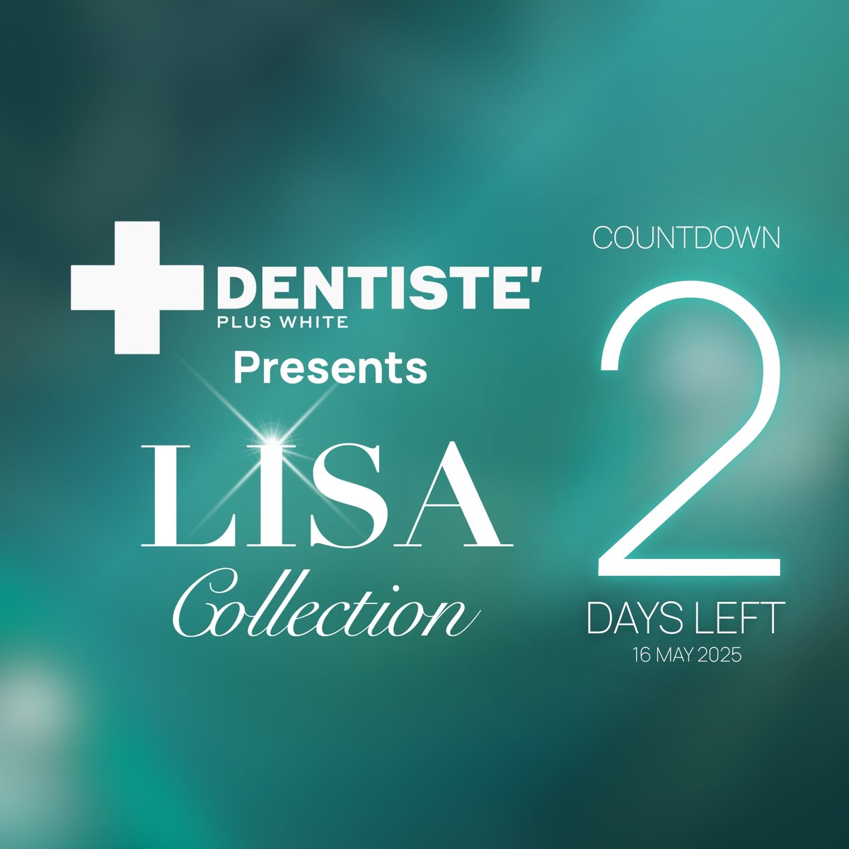 Dentiste_X's tweet photo. นับถอยหลังอีก 2 วัน เตรียมตัวพบกับความเอ็กซ์คลูซีฟ
"Just 2 days to go. Something exclusive is coming!"
⭐DENTISTE' Presents LISA Collection ⭐
📌D-day 16.05.2025 (FRI) 11.00 AM
#DentisteXLISA #LISACollection #LISA
#Dentistemouthspray #Lisabreathspray #Lisamouthspray #DentisteTH https://t.co/LNnzSyXLLe