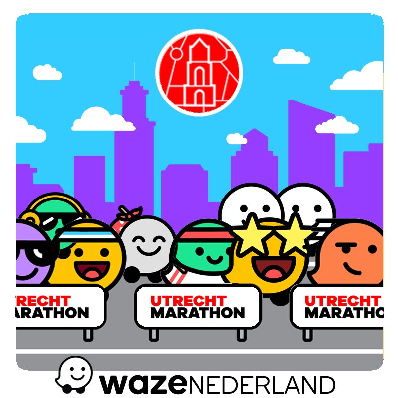 Op 18 mei is het zover: de marathon van Utrecht!

Check live verkeersinformatie, omleidingen en vind makkelijk een parkeerplek.

Download Waze en ga goed voorbereid op pad! #Wazeweetdeweg #marathonutrecht