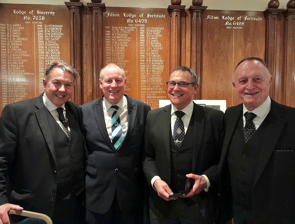 Our Installation evening was wonderful. Full of fun, banter, support, and praise.  We wish or WM Chris Kitson another successful year as ruler of the lodge. 
#Freemasonry #Freemasons #visitors <a href="/Gloucestershire/">Gloucestershire</a> <a href="/GlosPGLodge/">Glos PG Lodge</a>