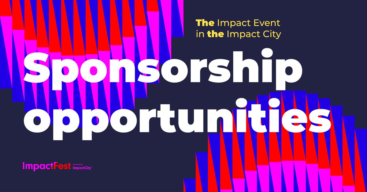 ImpactCity (@impactcity) on Twitter photo Join #ImpactFest as a sponsor! We will help you to showcase your mission and connect you to impact makers. Are you a pioneer in sustainability or in the social domain? Want to talk sponsorships? Contact Renรฉ Kamphuis, our Sponsoring & Partnership Manager rene.kamphuis@denhaag.nl Join #ImpactFest as a sponsor! We will help you to showcase your mission and connect you to impact makers. Are you a pioneer in sustainability or in the social domain? Want to talk sponsorships? Contact Renรฉ Kamphuis, our Sponsoring & Partnership Manager rene.kamphuis@denhaag.nl