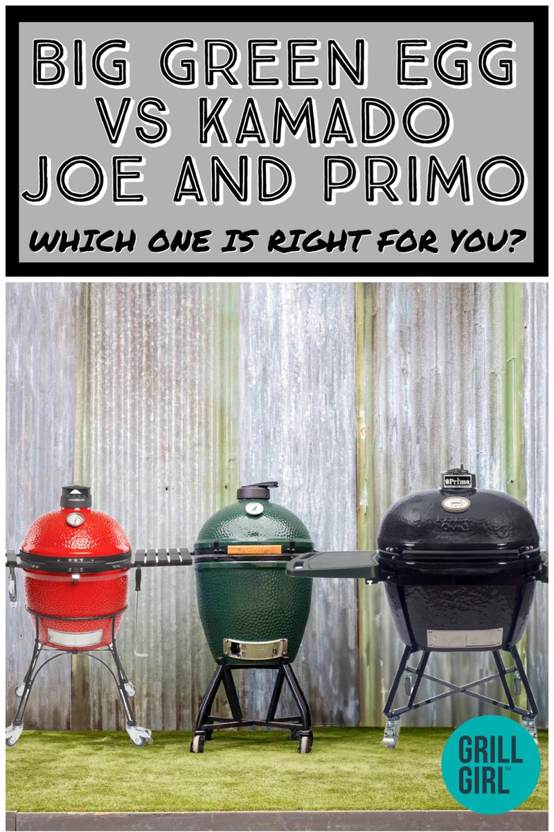 Thinking of investing in a ceramic, kamado style grill? Here's my analysis of the top 3: BGE, Kamado Joe and the Primo Grill bit.ly/bgevskamadojoe