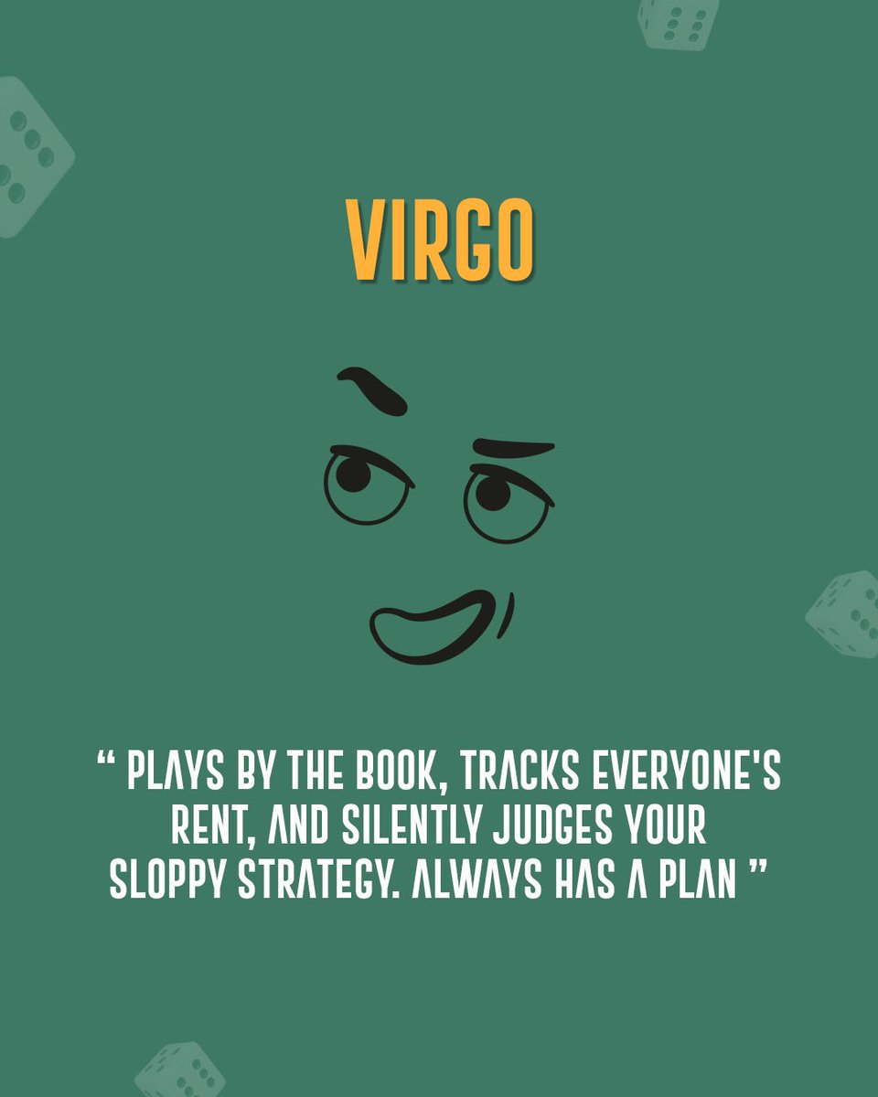 MightyMumbai's tweet photo. From bold Leos to sharp Scorpios, Part 2 of zodiac board gamers is here! 
Swipe to see how your sign plays!

Not here yet? Part 3 is coming next!

#MightyMumbai #ZodiacSigns #BoardGame #MumbaiVibes #BoardGame #GameOn #GameNight #FunGame #Part2 https://t.co/fKWRnK2fiC