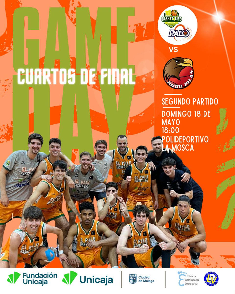 Todo o nada para el #NacionalMasculino este domingo en La Mosca 🏀🔥 Tras empatar el primer encuentro de cuartos de final frente a CBC Pilas, quien gane este domingo 🎟️ se lleva el billete para la Final Four

📣 La afición tiene una cita importantísima en la grada de #LaMosca🙌
