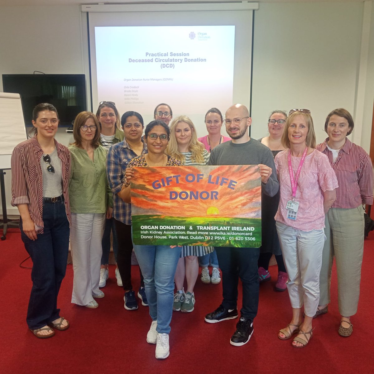 ODNM-Organ Donation Nurse Manager (@odnmteam) on Twitter photo This morning, ODMN Gillian Shanahan is hosting an Organ Donation workshop for the ICU team in Mayo University Hospital. A team always striving to learn and provide the highest standard of care for their patients and families <a href="/GillianShanag/">Gillian Shanahan</a> <a href="/fionaoshea2/">Fiona o Shea</a> #leavenodoubt This morning, ODMN Gillian Shanahan is hosting an Organ Donation workshop for the ICU team in Mayo University Hospital. A team always striving to learn and provide the highest standard of care for their patients and families <a href="/GillianShanag/">Gillian Shanahan</a> <a href="/fionaoshea2/">Fiona o Shea</a> #leavenodoubt