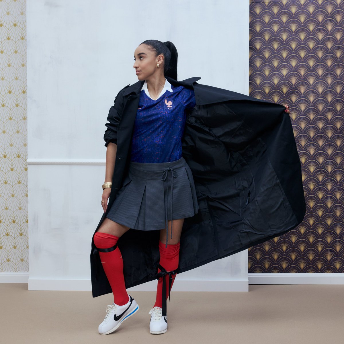 BoostOFeminin's tweet photo. #BOF : l'internationale française @SakinaKarchaoui avec classe ⭐️⭐️ 

" 𝐂𝐨𝐧ç𝐮 𝐩𝐨𝐮𝐫 𝐛𝐫𝐢𝐥𝐥𝐞𝐫 𝐞𝐧 🇫🇷 ... "
---
By @justdofootball_ | #JustRay https://t.co/LntyjicY3O