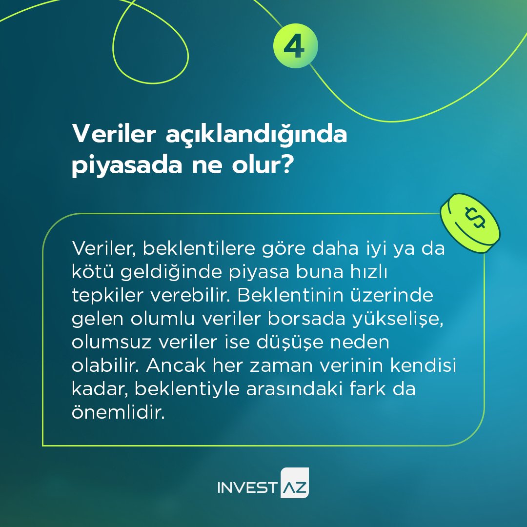 Veriler konuşur, borsa dinler. Peki siz bu dili anlayabiliyor musunuz? Sizin için 4 soruda Makroekonomik verileri ve borsa üzerindeki etkilerini kısaca özetledik.

#InvestAZ #YatırımFırsatları #MakroekonomikVeri