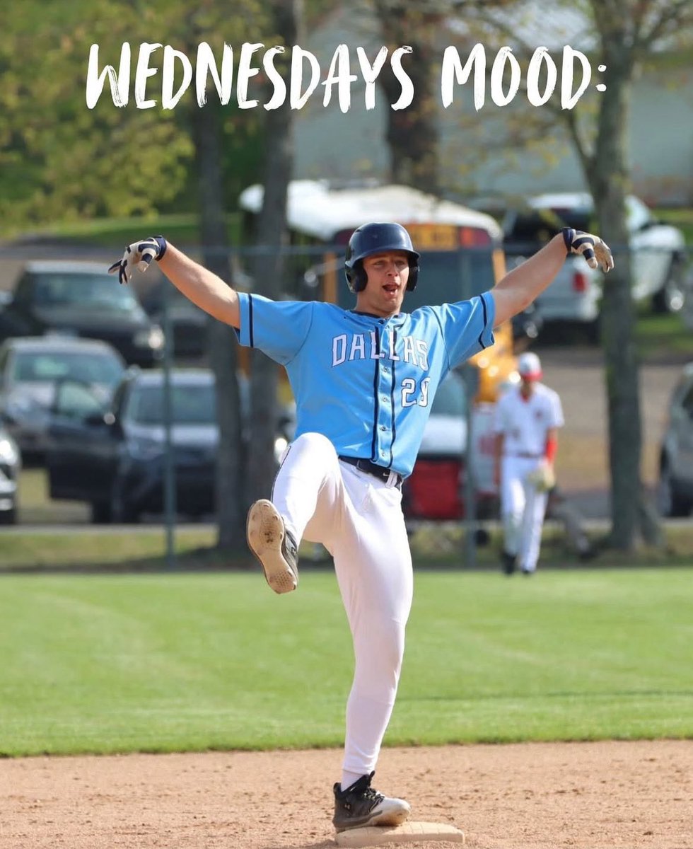 It’s GameDay…at Lehman..at 4:00 we will finish the WVW game currently in the top of 9th tied 8-8. Then we will play our cross town rival Lake Lehman. Let’s close out the regular season with a pair of W’s. #RollMounts