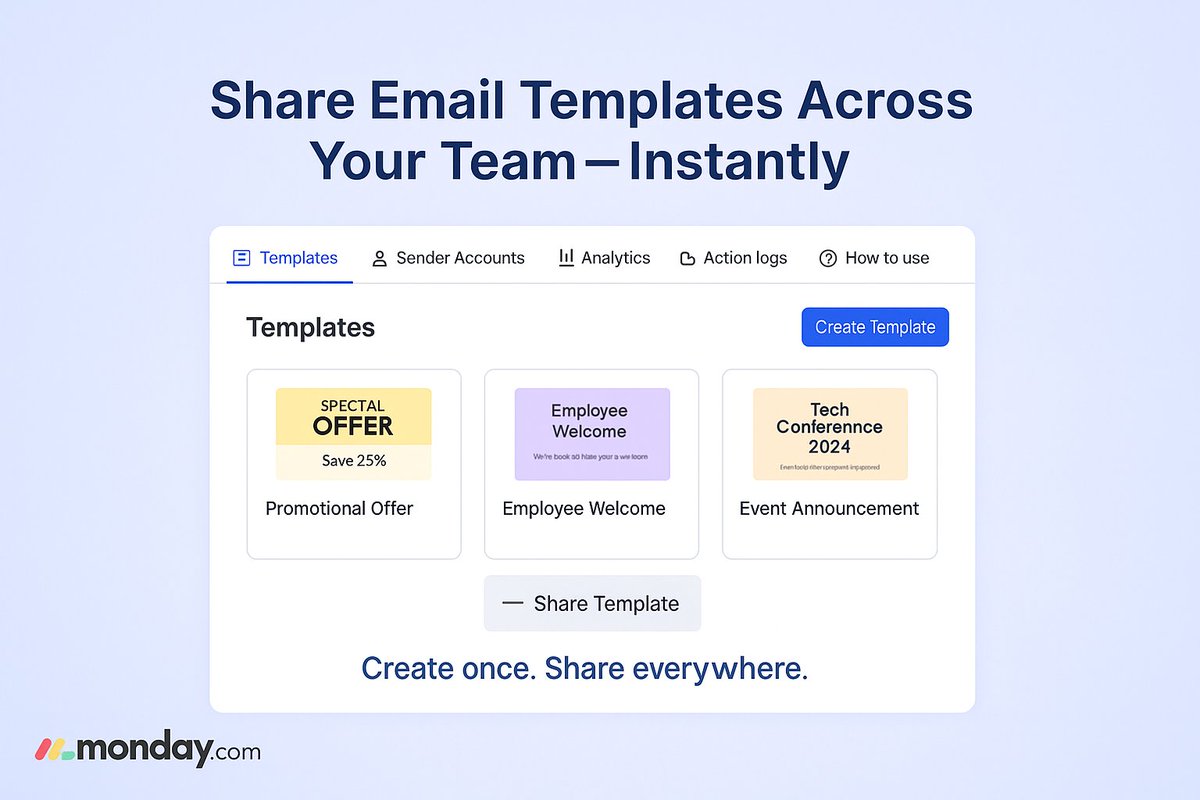 easymailsapp's tweet photo. 🧩 Share Email Templates Across Your Team — Instantly.
With EasyMails, you don’t need to recreate the same emails again and again.

https://t.co/jxMmX5wIS2
👇 https://t.co/qGAq2Qenho