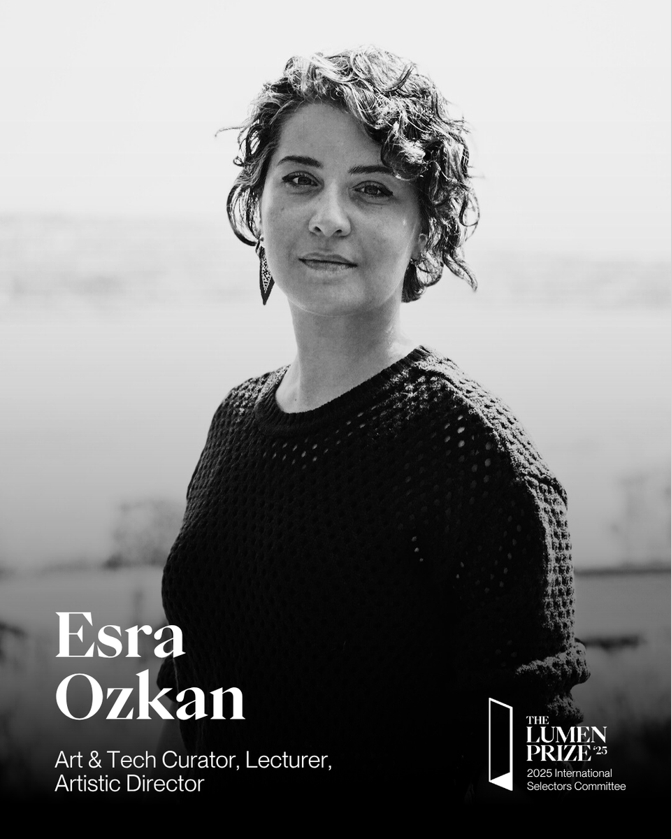 lumenprize's tweet image. 📣 Introducing Esra Özkan 📣

We are thrilled to have Esra join our 2025 International Selectors Committee!

Esra Özkan is an independent curator and lecturer specializing in Art and Technology, with a focus on Artificial Intelligence and Media Arts. She is the artistic director…
