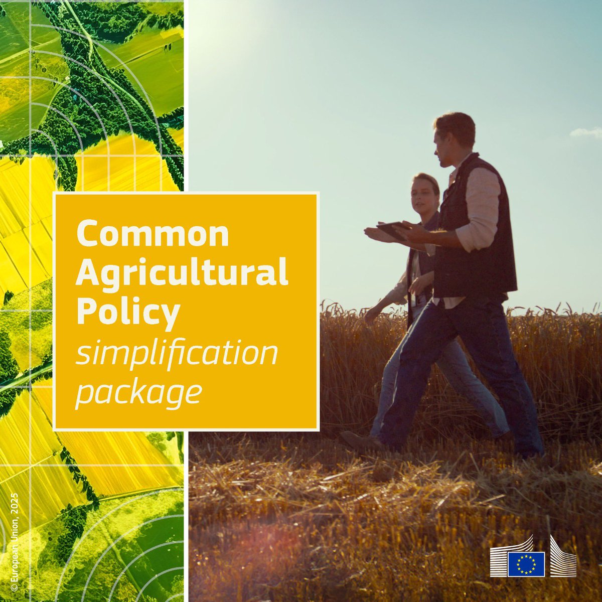 🎯 Simplification promised simplification delivered! 

Your requests have been heard: we're cutting red tape, making the CAP more efficient. 

Pragmatism instead of complexity. 

We’re easing burdens for our farmers while keeping our green ambitions &amp; requirements strong!