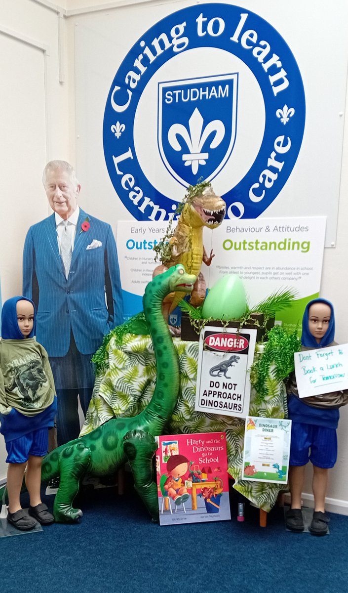 Don't forget to book your child's lunch for tomorrow!!!
Its our Aspens Themed Lunch-Dinosaur Diner WITH GOLDEN TICKET!-where students can win a prize!! 🦕🦖
<a href="/rogersjanna1/">Anna Rogers</a> <a href="/StAlbansDMAT/">Diocese of St Albans Multi-Academy Trust</a> <a href="/stalbansdioedu/">Diocese of St Albans Schools Team</a>