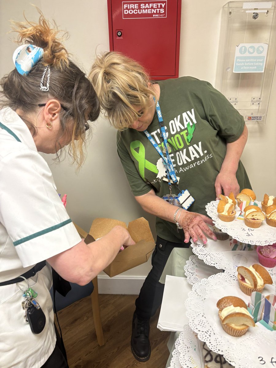 Janet Melia (@janetmelianhs) on Twitter photo A big thank you to Team Saxon and Team Taylor and all those who joined in the fun, for all your support in making the cake sale a success!!!🍰
#TeamTaylor
#MHMA2025 <a href="/KateMeskell/">Kate Meskell</a>
<a href="/PennineCareNHS/">Pennine Care NHS FT</a>
<a href="/mattwalshNDQ/">Matthew Walsh</a> <a href="/annHallamNhs/">Ann 💙</a>
<a href="/longtallbrett/">Brett</a>
<a href="/Diane65045555/">Diane</a> <a href="/sophiecoxonx/">Sophie Coxon</a> A big thank you to Team Saxon and Team Taylor and all those who joined in the fun, for all your support in making the cake sale a success!!!🍰
#TeamTaylor
#MHMA2025 <a href="/KateMeskell/">Kate Meskell</a>
<a href="/PennineCareNHS/">Pennine Care NHS FT</a>
<a href="/mattwalshNDQ/">Matthew Walsh</a> <a href="/annHallamNhs/">Ann 💙</a>
<a href="/longtallbrett/">Brett</a>
<a href="/Diane65045555/">Diane</a> <a href="/sophiecoxonx/">Sophie Coxon</a>
