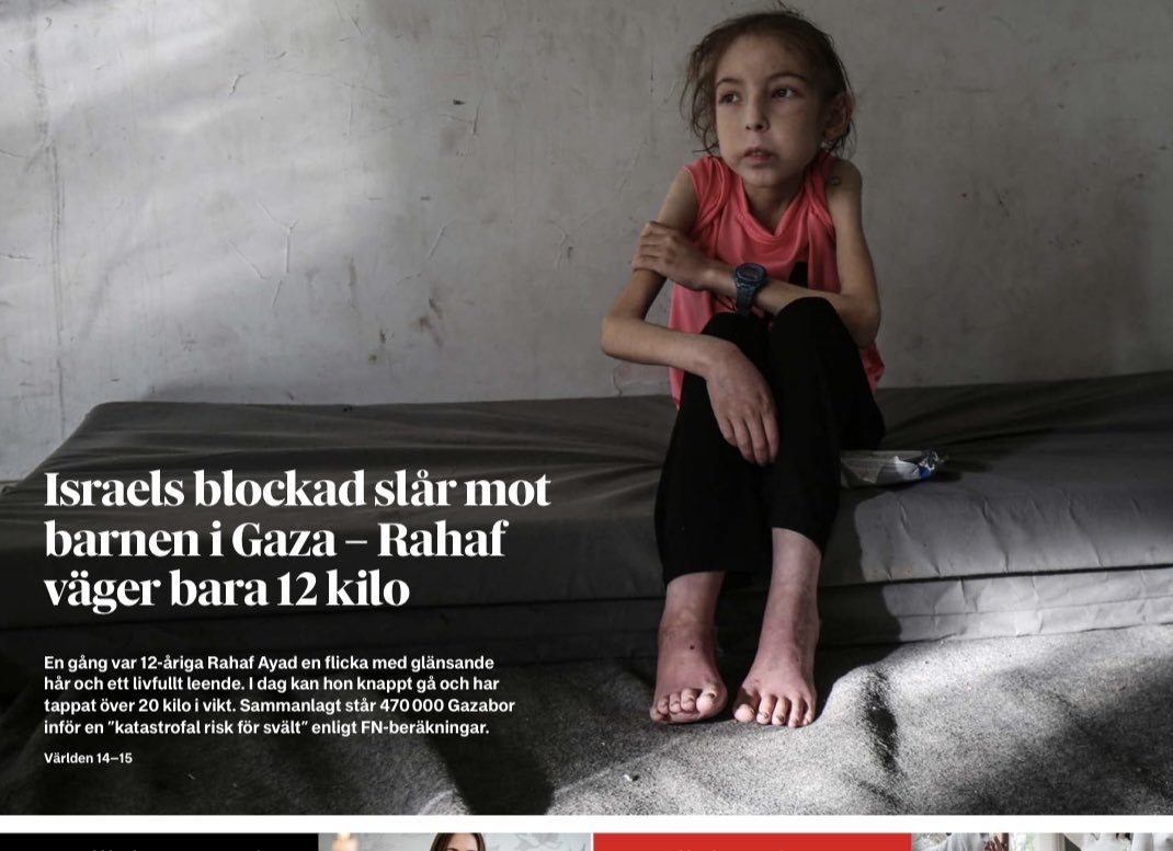 Ordens tid är sedan länge förbi. Nu behövs handling mot denna grymhet.

Pausa handelsavtal med och stoppa vapenexporten till Israel.
Sanktionera Israels högerextrema regering. 
Följ Internationella brottmålsdomstolens arresteringsorder mot Netanyahu.