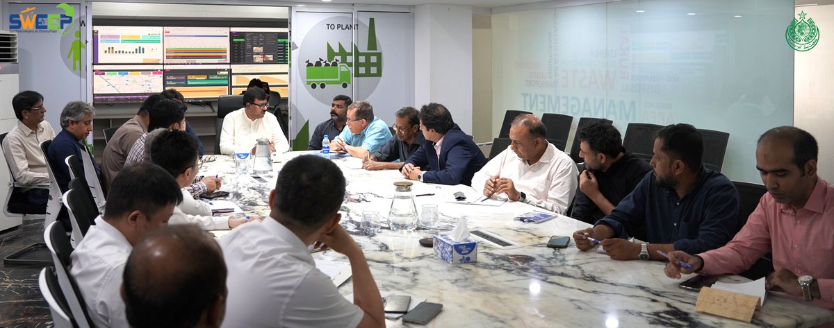 On May 14, 2025, PIU-SWEEP held its monthly progress review meeting with supervision consultants &amp; contractors. 
Discussions focused on the ongoing construction of 4 GTS &amp; a Sanitary Landfill Site, addressing progress, challenges &amp; ways to boost efficiency. 

<a href="/WorldBank/">World Bank</a>  <a href="/sswmb/">SSWMB</a>