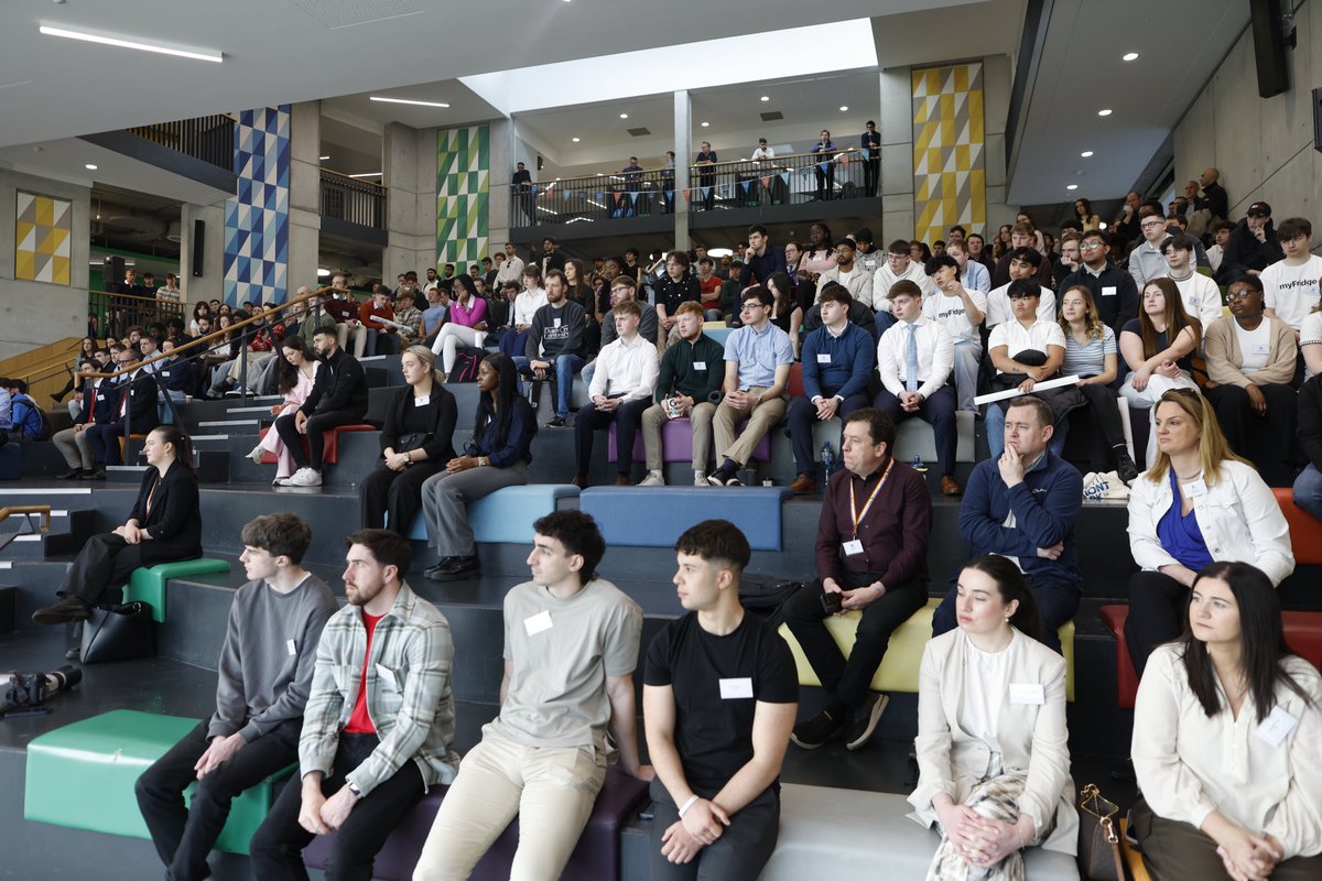 DCU Computing (@dcucomputing) on Twitter photo The Final Year Projects Expo returned to <a href="/DCU/">Dublin City University</a> last week and saw 250+ projects produced by almost 400 soon-to-be graduates.
The annual event enables students to showcase their acquired skills and expertise gained at DCU to industry professionals.
Read: dcu.ie/engineeringand… The Final Year Projects Expo returned to <a href="/DCU/">Dublin City University</a> last week and saw 250+ projects produced by almost 400 soon-to-be graduates.
The annual event enables students to showcase their acquired skills and expertise gained at DCU to industry professionals.
Read: dcu.ie/engineeringand…
