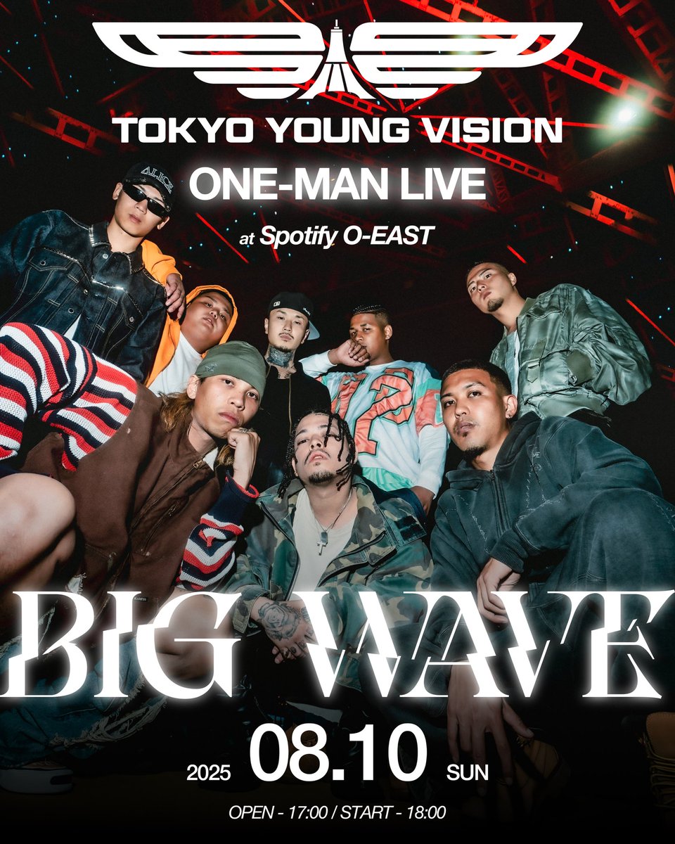 初のワンマンライブ開催決定!! Tokyo Young Vision ONEMAN LIVE “BIG