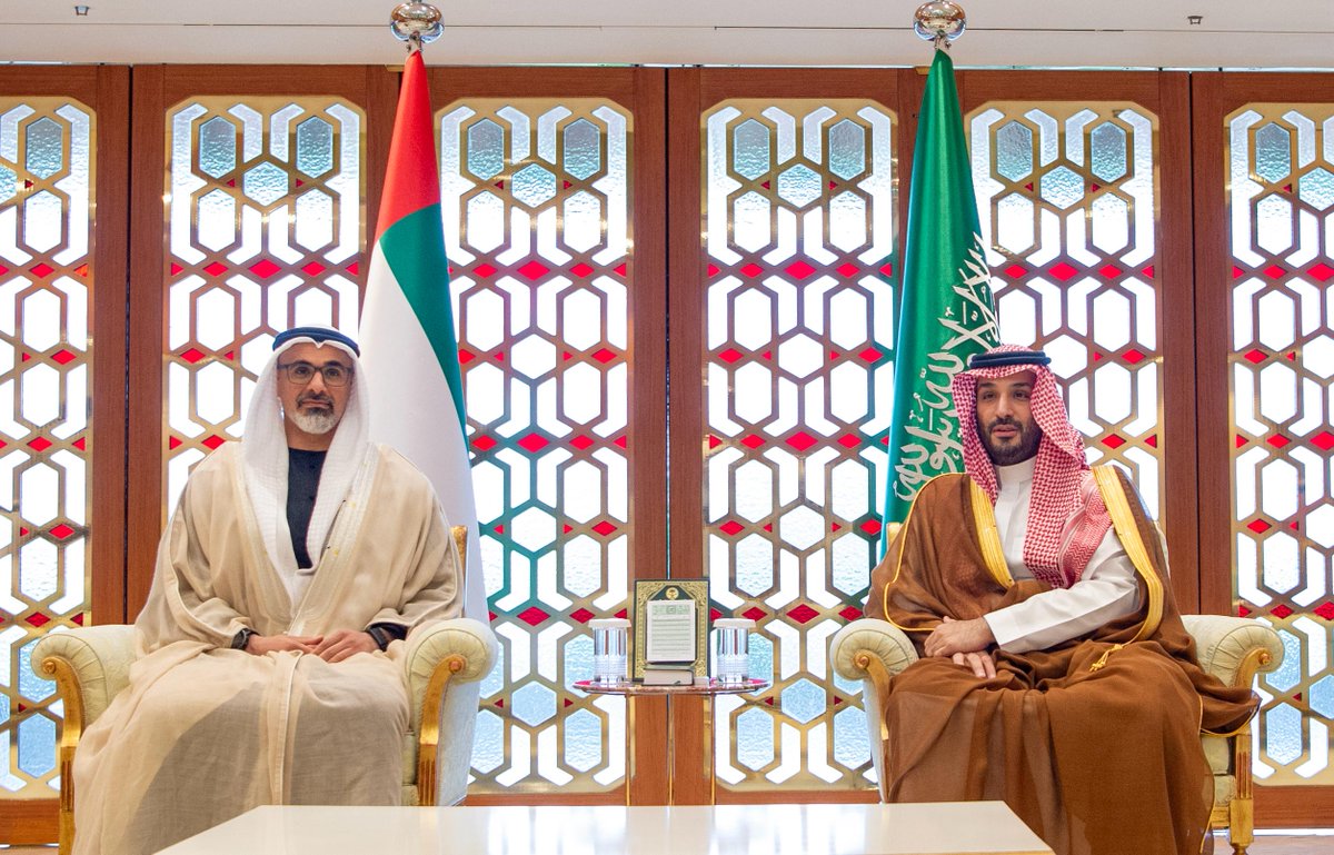 سمو #ولي_العهد يلتقي سمو ولي عهد أبوظبي.
spa.gov.sa/N2318023
#واس