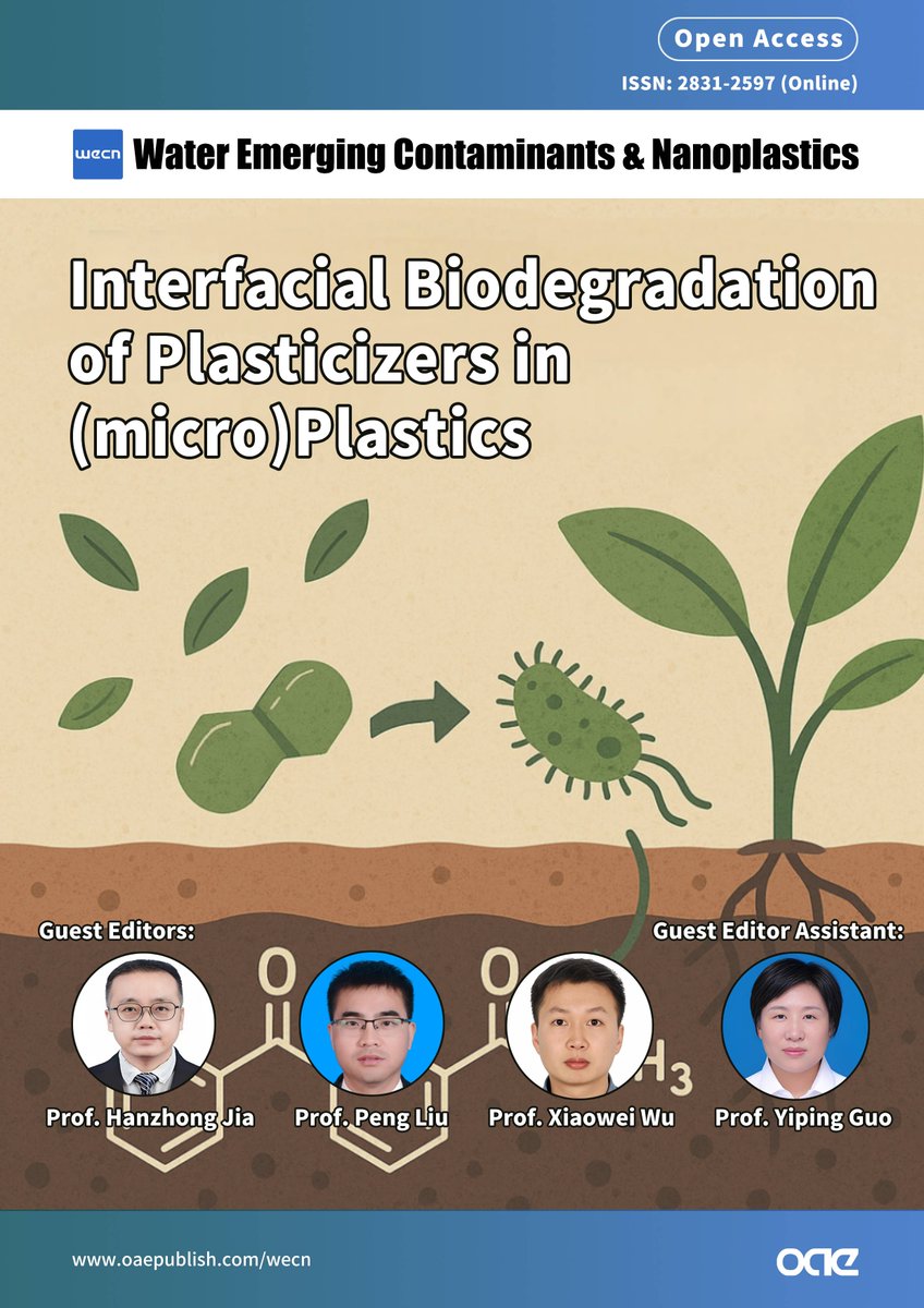 Water Emerging Contaminants & Nanoplastics💧🌊 tweet media
