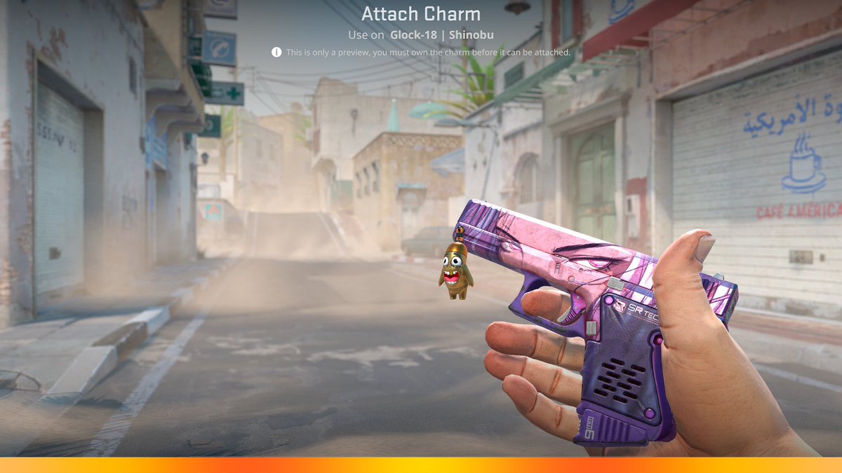 MadDex2121's tweet photo. ToonSquad presents our first charm🥳

We’re sure that all @CounterStrike players are as happy as our Happy Bullet😄 https://t.co/LMMj0sEs3t