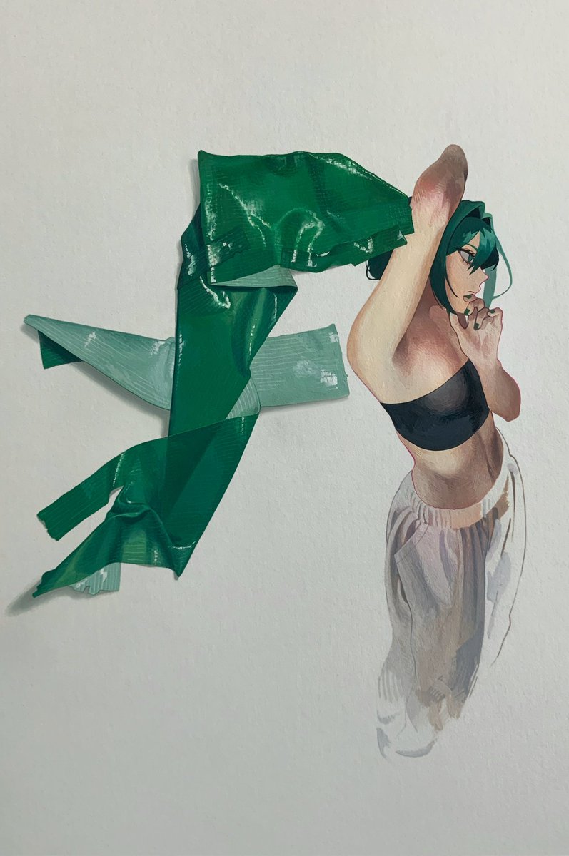 청테이프도 테이프아트로 쳐주나요?
당연히안쳐주겠지 테이프가아니라 수채화닌깐ㅋㅋ