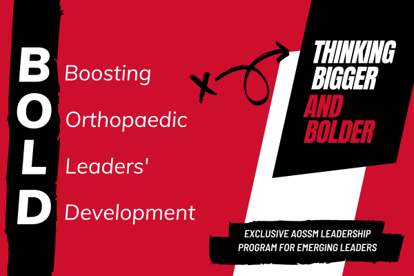 Jeremy Burnham, MD (@jeremyburnhammd) on Twitter photo I’m honored to announce that I’ve been selected for the AOSSM BOLD (Boosting Orthopedic Leadership Development) Class of 2027! Looking forward to joining other colleagues at AOSSM in Nashville to start this program! I’m honored to announce that I’ve been selected for the AOSSM BOLD (Boosting Orthopedic Leadership Development) Class of 2027! Looking forward to joining other colleagues at AOSSM in Nashville to start this program!