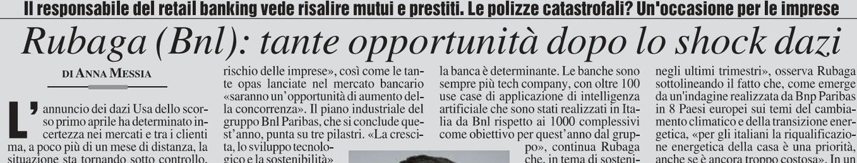 BNL_PR's tweet photo. Crescita, #tech, #Sustainability @BNLBNPParibas_ : Luca Rubaga, Head #Retail #Banking #BNL, con @annamessia @MilanoFinanza in occasione di #Housing #Energy #Renovation Event" @BNPParibas #IBI25.
#EnergyTransition #green #advisory #privati #famiglie #PMI.
https://t.co/kWTpddPejc https://t.co/vdjmX3ANcj