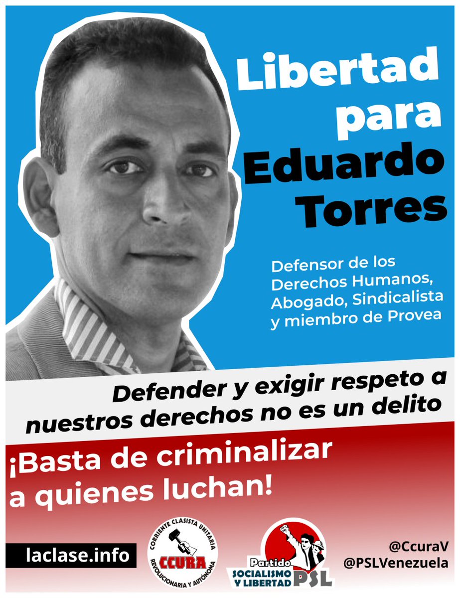 #BastaDeRepresion
#LiberenALosPresosPolíticos <a href="/UitCi/">UIT-CI</a>
