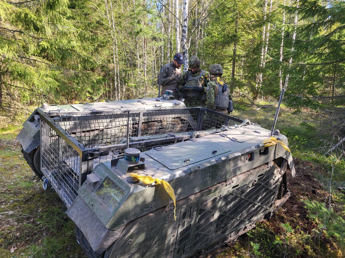 #THeMIS #UGVs are supporting 🇪🇪 &amp; #NATO troops at #Hedgehog2025—Estonia’s largest defence exercise. From logistics to CASEVAC, THeMIS boosts combat effectiveness &amp; keeps soldiers safer. #RoboticsInDefence