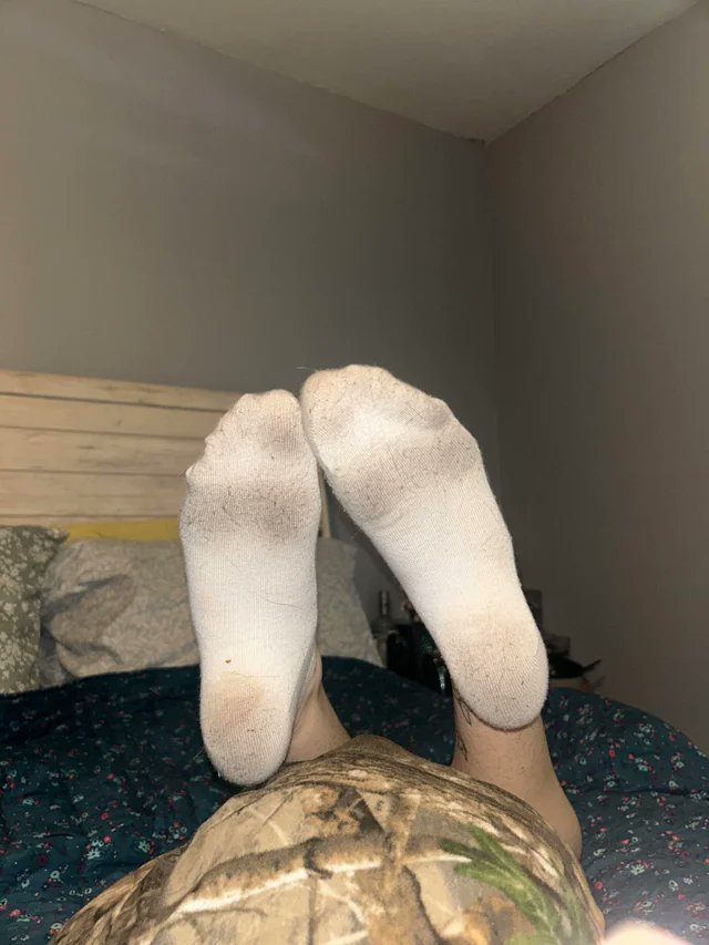 Goddess__Gabby's tweet photo. My socks = your sex life. don't forget that. Kiss them and say thank you losers....😂 https://t.co/JLR5j0PmcF