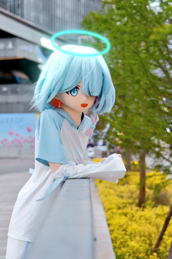 风很温柔，你也一样<a href="/TaChengHeiMao/">TaChengHeiMao</a> 📷
#kigurumi  #BlueArchive