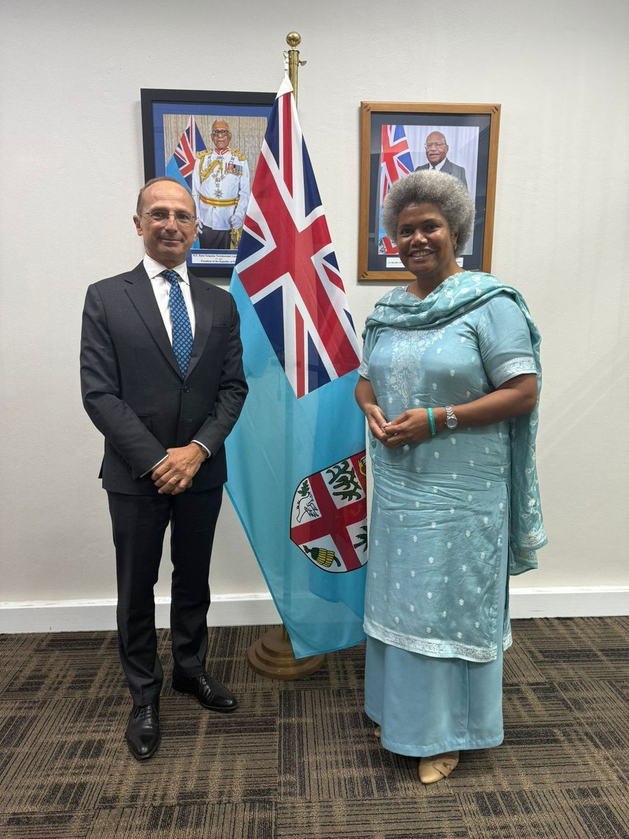 Christophe Bahuet (@c_bahuet) on Twitter photo A moment of learning and sharing with Deputy Speaker & Assistant Minister <a href="/Fiji_MOFA/">Fiji Ministry of Foreign Affairs</a> <a href="/lenoraqfj/">Lenora Qereqeretabua</a> , a close partner of <a href="/UNDP_Pacific/">UNDP Pacific Office in Fiji</a>. Thank you for your warm welcome, for your strong constant support to #UNDP in all areas and for your insights into 🇫🇯 history and society. A moment of learning and sharing with Deputy Speaker & Assistant Minister <a href="/Fiji_MOFA/">Fiji Ministry of Foreign Affairs</a> <a href="/lenoraqfj/">Lenora Qereqeretabua</a> , a close partner of <a href="/UNDP_Pacific/">UNDP Pacific Office in Fiji</a>. Thank you for your warm welcome, for your strong constant support to #UNDP in all areas and for your insights into 🇫🇯 history and society.