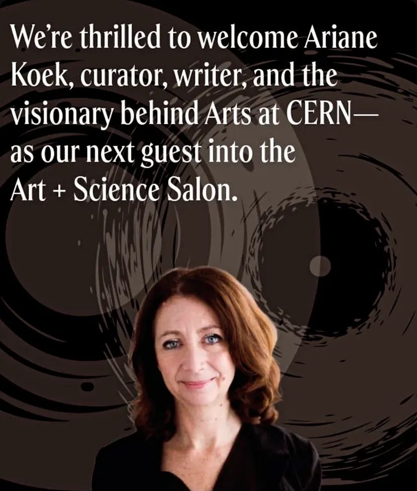 💡We recently sat down with the extraordinary Ariane Koek - @BeautyQuark - to discuss her career trajectory, creative inspiration, cultural collisions, scientific ideas as springboards to the imagination, and… what makes you weird? 

🎧 Listen on Spotify: open.spotify.com/episode/0U1lLb…