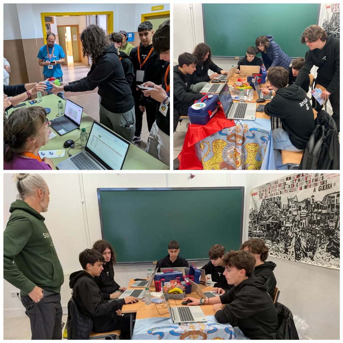 Nuestro equipo CanSat ya está en Verín!!
