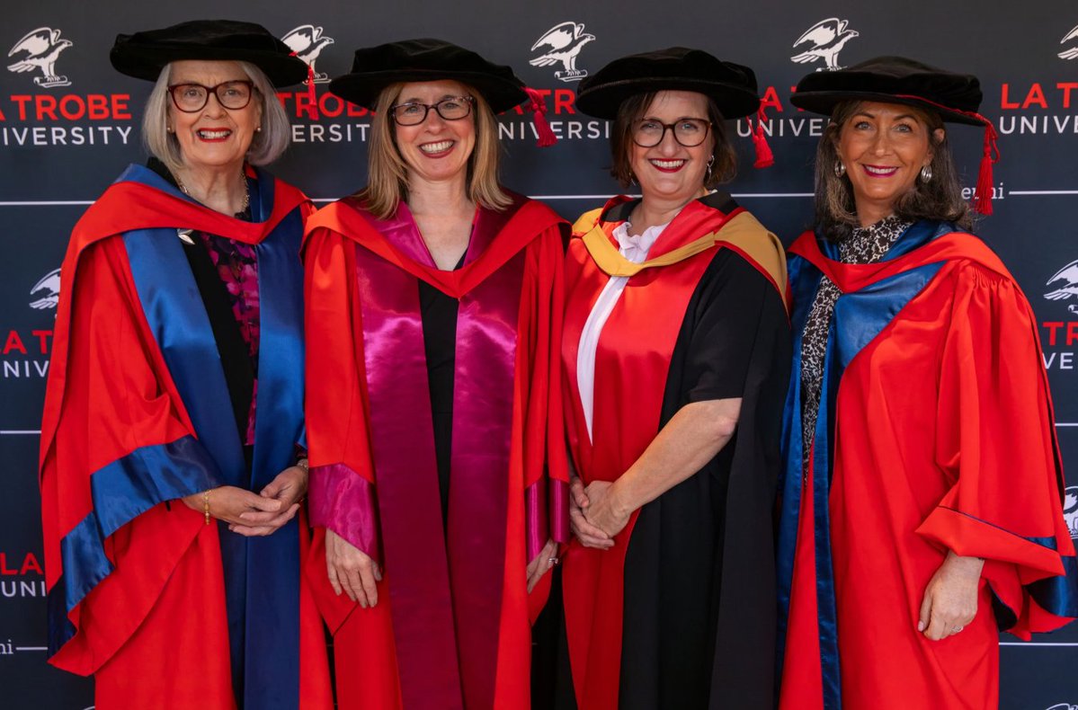latrobe's tweet image. It was our pleasure to honour internationally acclaimed journalist Emily Hanford today with one of La Trobe's highest accolades—a Doctor of Education (honoris causa)—for helping to spark conversations about how children are taught to read and helping to transform the global…