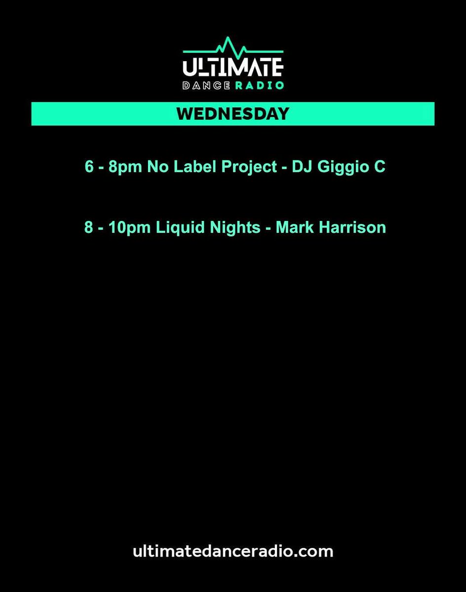 It's that time again..... 8pm UK time tonight for more melodic and progressive goodness