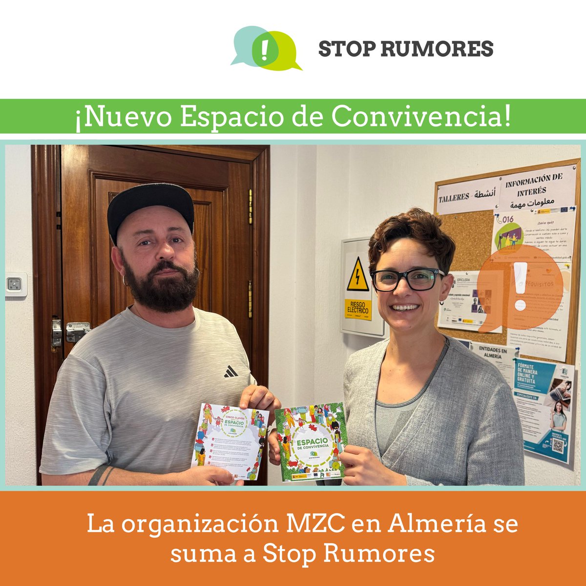 Agencia Stoprumores (@stoprumores) on Twitter photo Desde su compromiso con los derechos humanos, la equidad de género y la justicia social, la organización <a href="/mzcongd/">MZC | Mujeres en Zona de Conflicto</a> en #Almería se une al proyecto Stop Rumores para desmontar prejuicios y promover la convivencia intercultural. Desde su compromiso con los derechos humanos, la equidad de género y la justicia social, la organización <a href="/mzcongd/">MZC | Mujeres en Zona de Conflicto</a> en #Almería se une al proyecto Stop Rumores para desmontar prejuicios y promover la convivencia intercultural.
