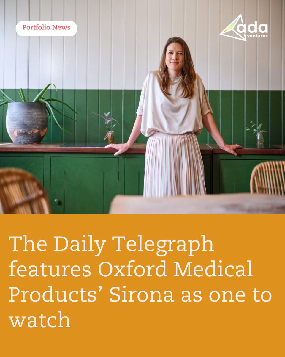 Ada Ventures (@adaventures) on Twitter photo #PortfolioNews: <a href="/Telegraph/">The Telegraph</a> features <a href="/oxmedprod/">Oxford Medical Products</a>’s Sirona as one to watch!
In <a href="/DrDavidACox/">Dr David Cox</a>'s article, he highlights some of the limitations of GLP-1 drugs, high costs, unpleasant gastrointestinal side effects, rapid weight regain and the overweight (BMI 25-30) population who have #PortfolioNews: <a href="/Telegraph/">The Telegraph</a> features <a href="/oxmedprod/">Oxford Medical Products</a>’s Sirona as one to watch!
In <a href="/DrDavidACox/">Dr David Cox</a>'s article, he highlights some of the limitations of GLP-1 drugs, high costs, unpleasant gastrointestinal side effects, rapid weight regain and the overweight (BMI 25-30) population who have